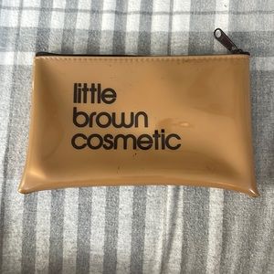 Little brown cosmetic pouch from Bloomingdales